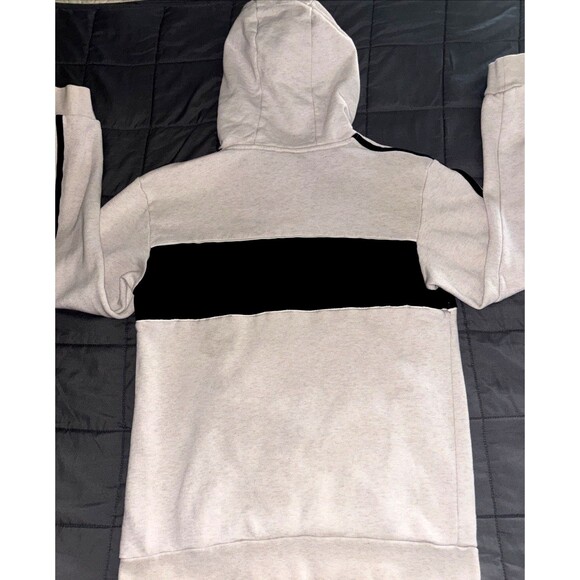 Adidas Unisex Cream Logo Hoodie Size Medium - Picture 3 of 8